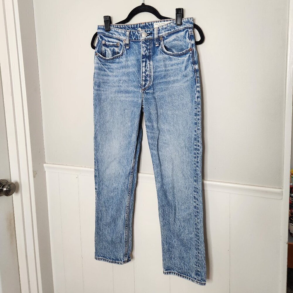 RAG & BONE Nina High Rise Ankle Cigarette Jeans